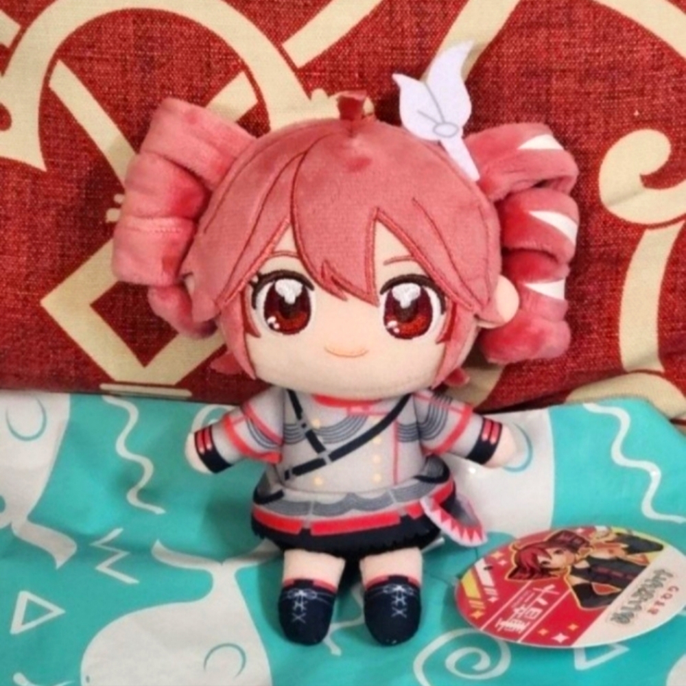 Kasane Teto Mini Plush Keychain Sega Round One Round1 Miku Colorful Stage Sekai